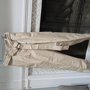 New Banana republic 4P khaki high waist wide leg slacks